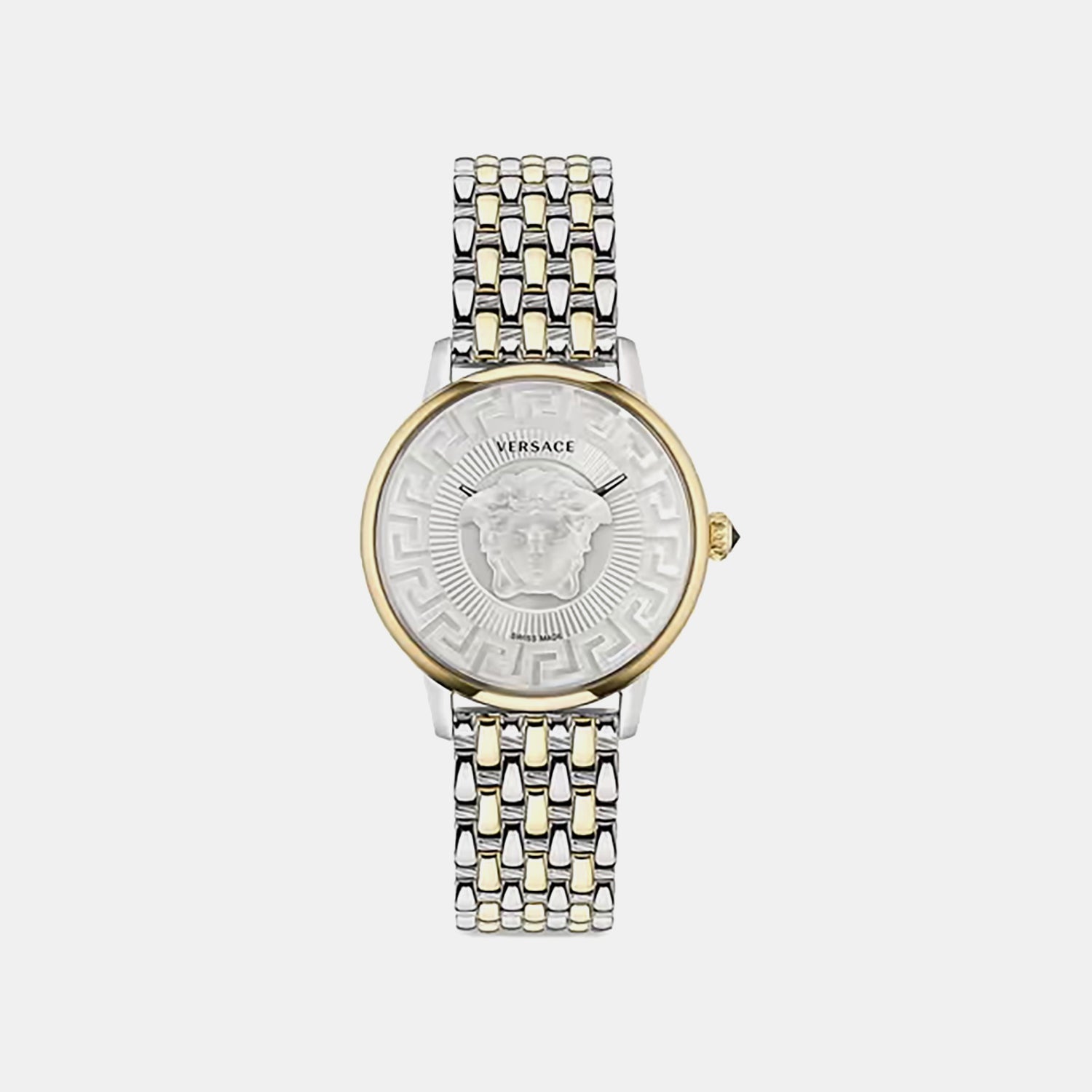 Medusa Alchemy(Wc-6F) Women Quartz Silver Dial Analog Stainless Steel Watch VE6F00423