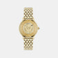 Medusa Alchemy(Wc-6F) Women Quartz Gold Dial Analog Stainless Steel Watch VE6F00623