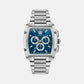 Versace Dominus(Wc-6H) Men Quartz Blue Dial Chronograph Stainless Steel Watch VE6H00423