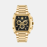 Versace Dominus(Wc-6H) Men Black Dial Chronograph Stainless Steel Watch VE6H00523