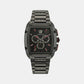 Sky Dusk Men Quartz Black Tonneau Dial Chronograph Stainless Steel Watch VE6H00623