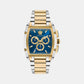 Versace Dominus(Wc-6H) Men Quartz Blue Dial Chronograph Stainless Steel Watch VE6H00723
