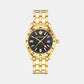 Greca Time Men Quartz Black Dial Analog Stainless Steel Watch VE7C00723