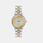 Greca Women Quartz White Dial Analog Stainless Steel Watch VE7F00423