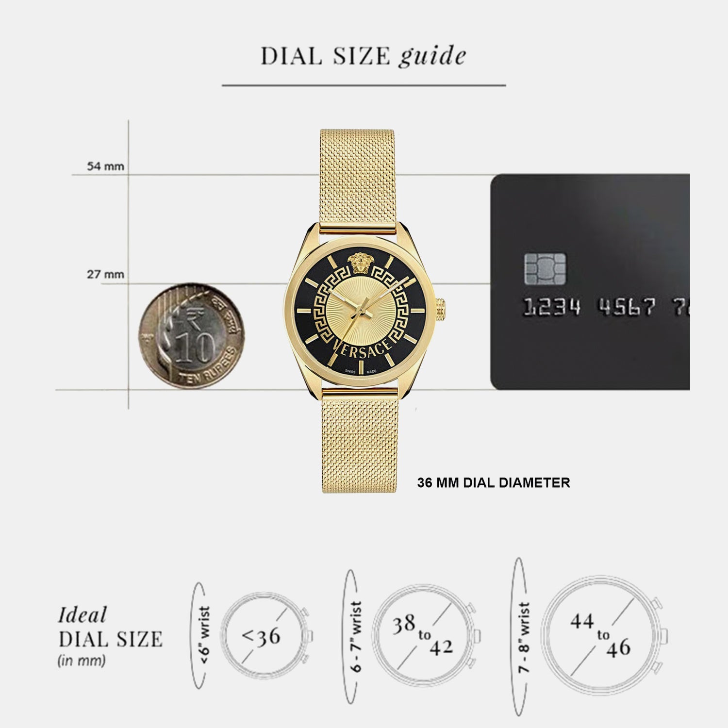 New V-Circle (Wc-8A) Women Quartz Multicolour Dial Analog Stainless Steel Watch VE8A00424