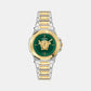 Hera Women Quartz Green Dial Analog Stainless Steel Watch VE8D00524