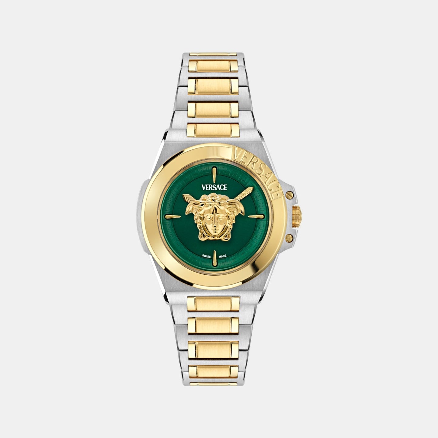 Hera Women Quartz Green Dial Analog Stainless Steel Watch VE8D00524