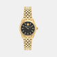 V-Code Women Quartz Black Dial Analog Stainless Steel Watch VE8I00724