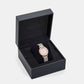 Women Quartz Silver Dial Analog Stainless Steel Watch VE9A00324