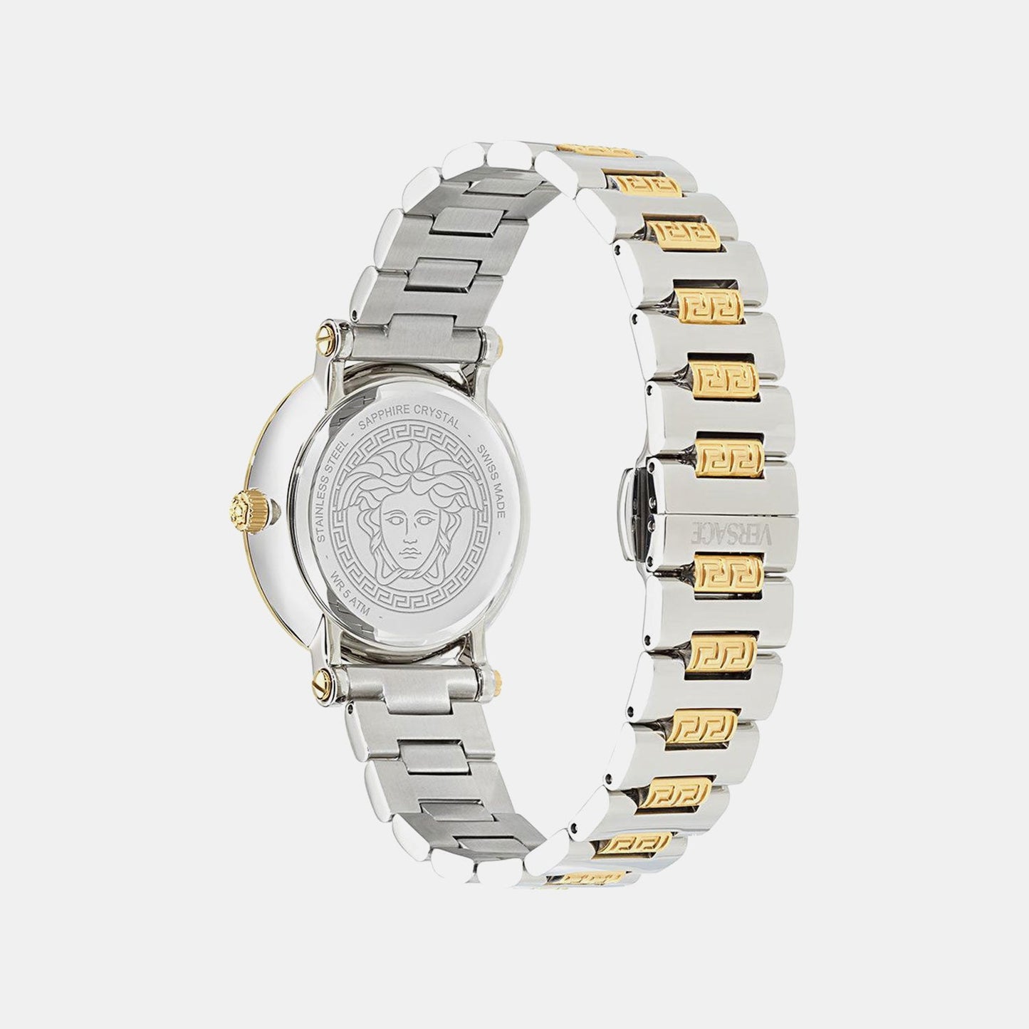 Greca Sphere(Wc-9C) Women Quartz Silver Dial Analog Stainless Steel Watch VE9C00524