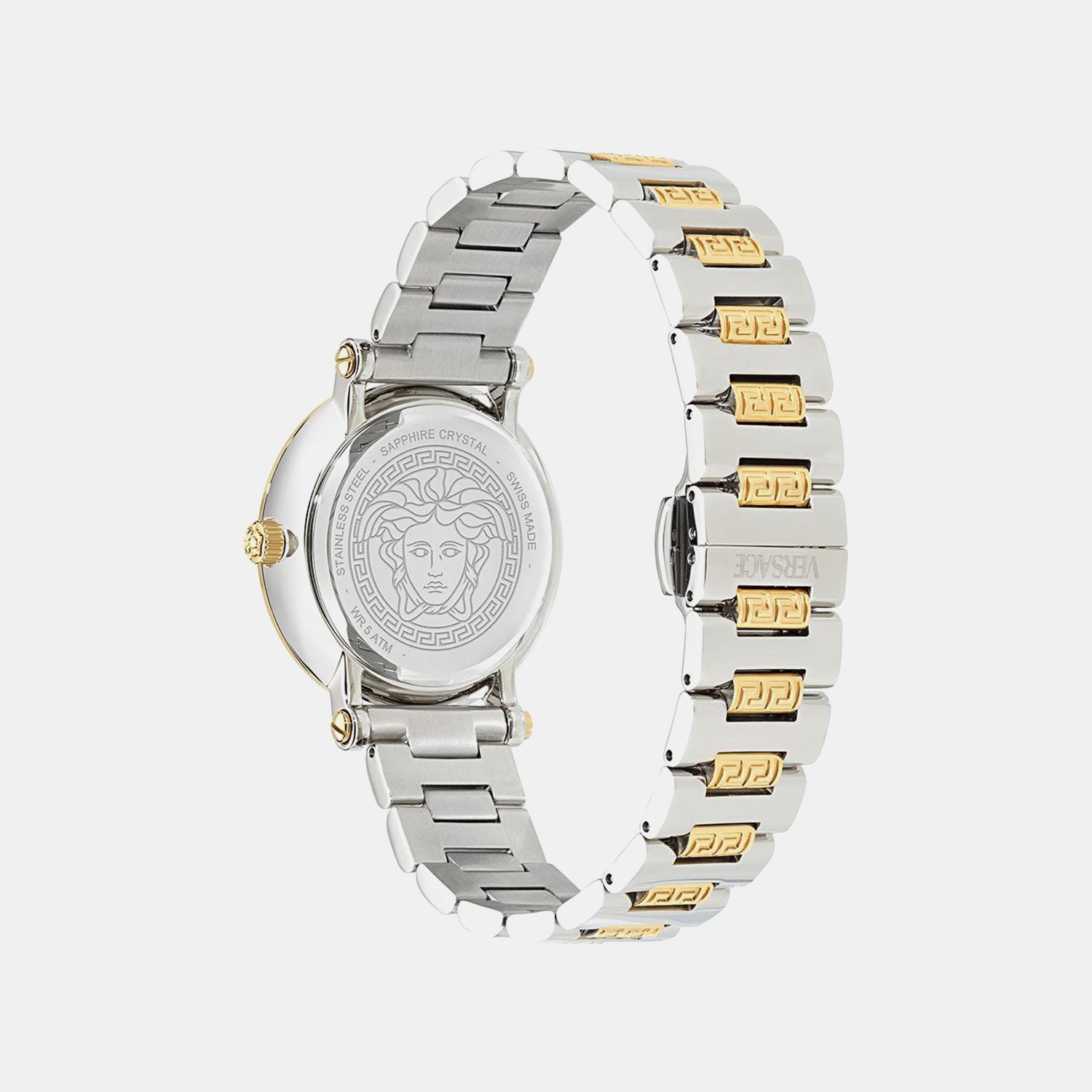 Greca Sphere(Wc-9C) Women Quartz Silver Dial Analog Stainless Steel Watch VE9C00524