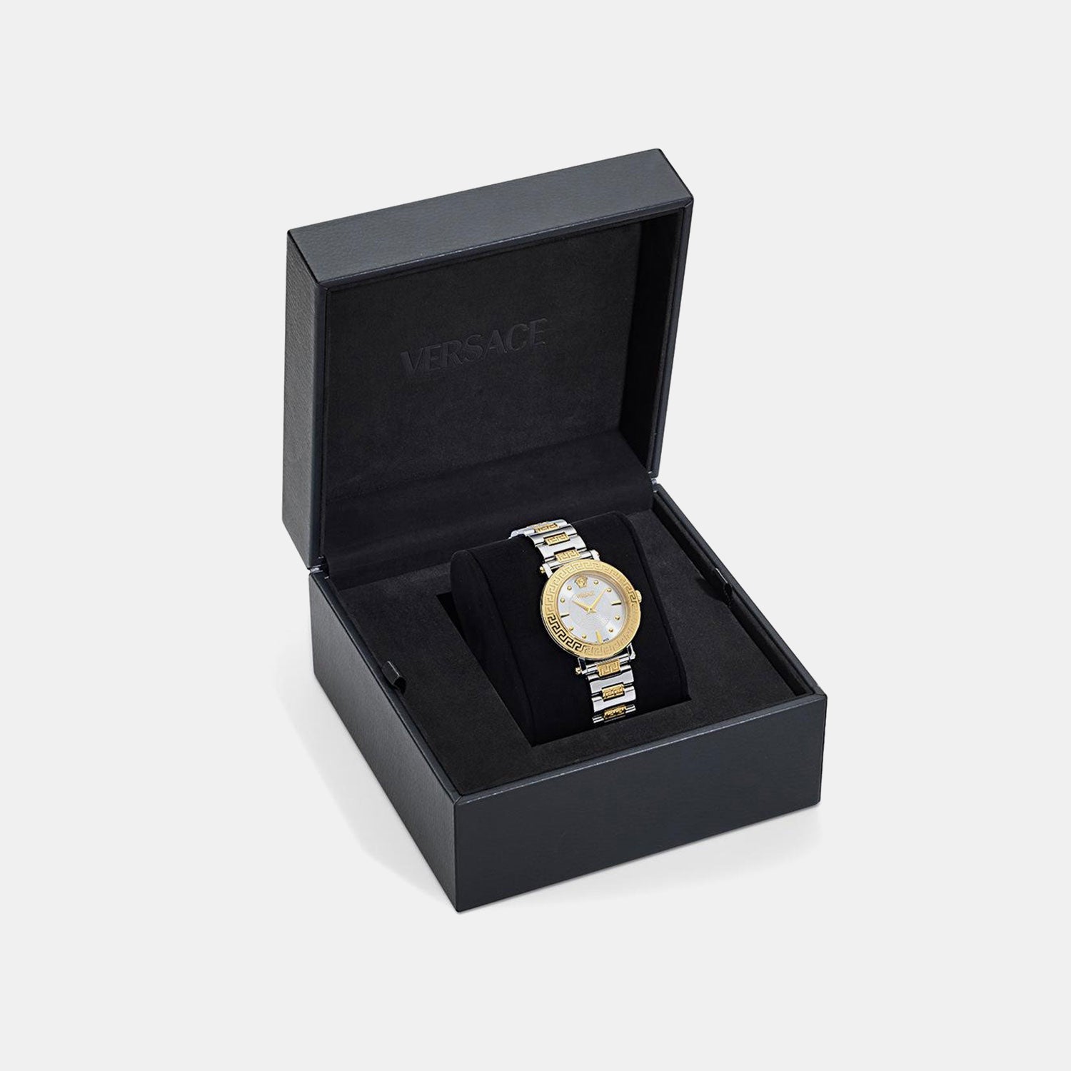 Greca Sphere(Wc-9C) Women Quartz Silver Dial Analog Stainless Steel Watch VE9C00524