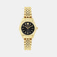 Greca Time Women Quartz Black Dial Analog Stainless Steel Watch VE9CA0424