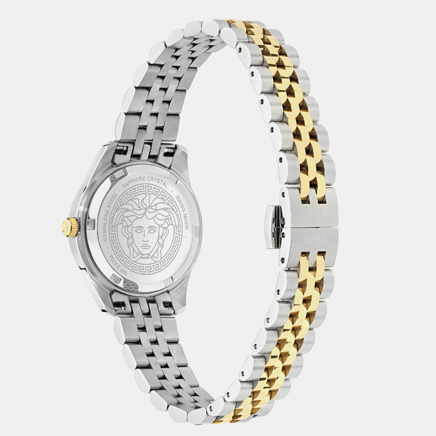 Greca Women Quartz Silver Dial Analog Stainless Steel Watch VE9CA0625