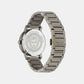 V-Helix (Wc-9G) Men Quartz Grey Dial Analog Stainless Steel Watch VE9G00424