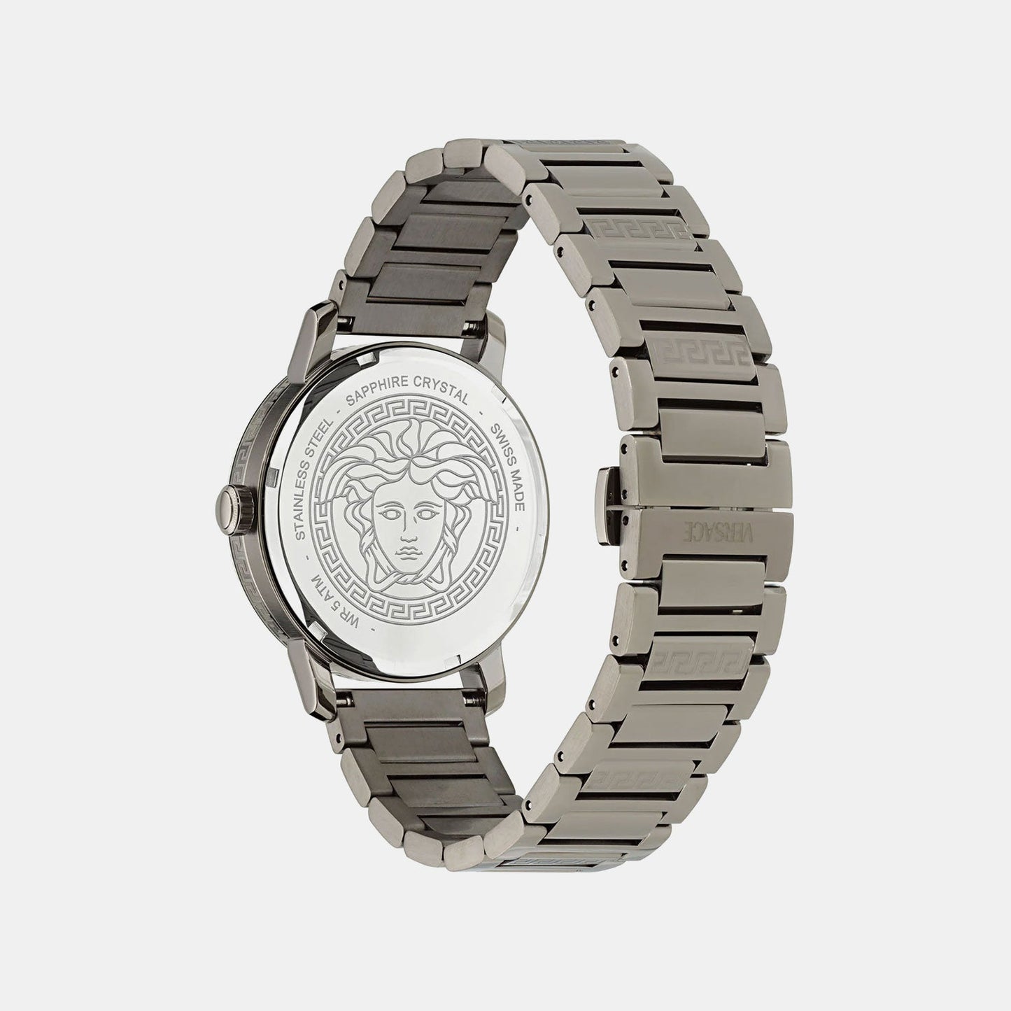 V-Helix (Wc-9G) Men Quartz Grey Dial Analog Stainless Steel Watch VE9G00424