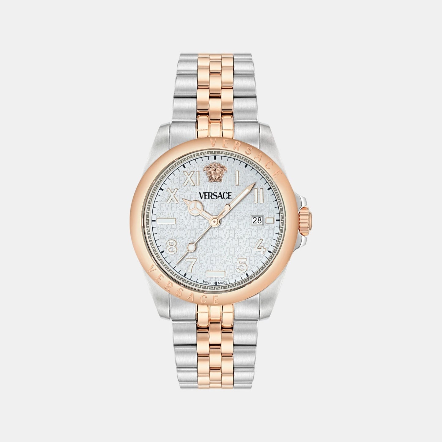 Anteo Men Quartz White Dial Analog Stainless Steel Watch VE9H00424