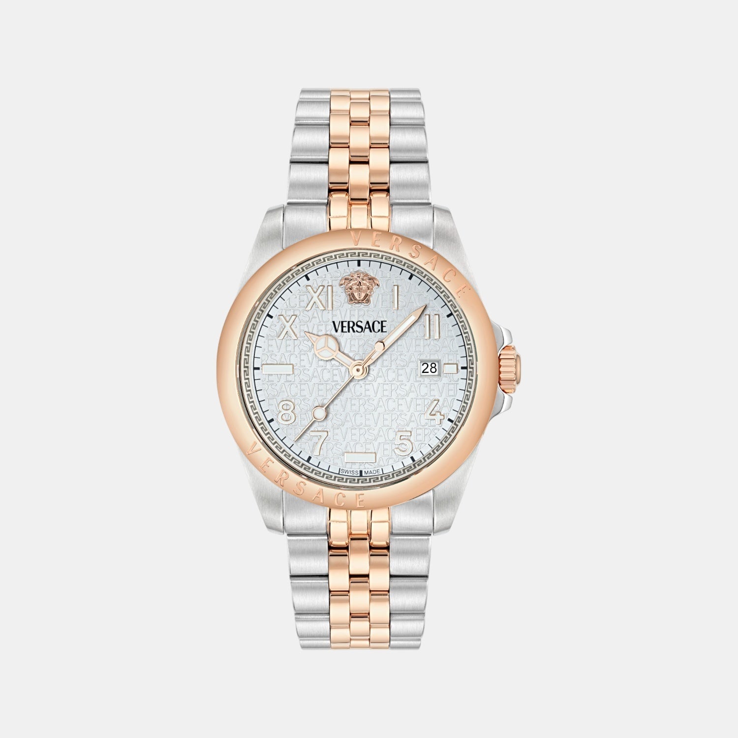 Anteo Men Quartz White Dial Analog Stainless Steel Watch VE9H00424