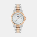Anteo Men Quartz White Dial Analog Stainless Steel Watch VE9H00424