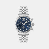 Men Quartz Blue Dial Chronograph Stainless Steel Watch VECFA0124