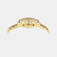 Men Quartz Gold Dial Chronograph Stainless Steel Watch VECFA0424