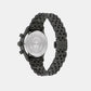 Men Quartz Black Dial Chronograph Stainless Steel Watch VECFA0624