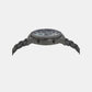 Men Quartz Black Dial Chronograph Stainless Steel Watch VECFA0624