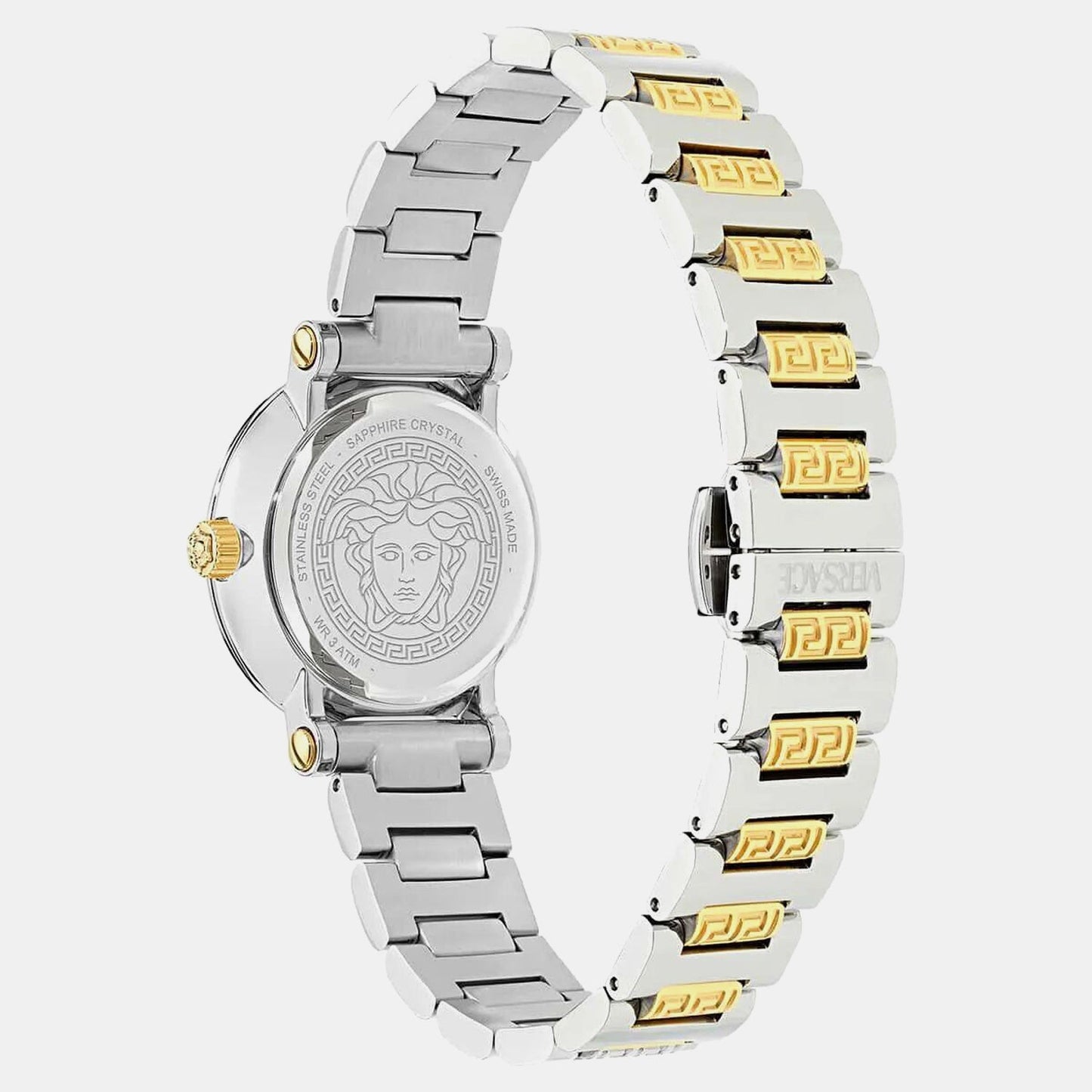 Greca Women Quartz Silver Dial Analog Stainless Steel Watch VEKLA0325