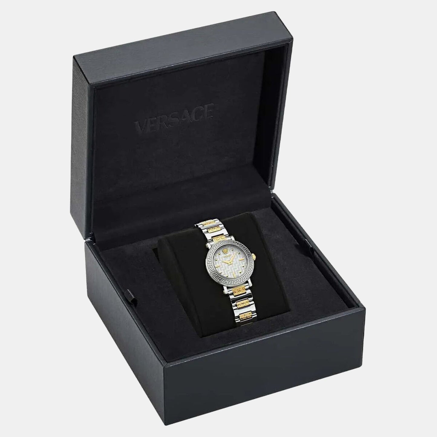 Greca Women Quartz Silver Dial Analog Stainless Steel Watch VEKLA0325