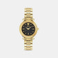 Women Quartz Black Dial Analog Stainless Steel Watch VEKLA0525
