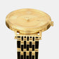 Men Quartz Gold Dial Analog Stainless Steel Watch VENCA0524