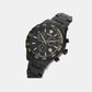 Men Quartz Black Dial Chronograph Stainless Steel Watch VEPCA0624