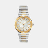 Greca Men Quartz Silver Dial Analog Stainless Steel Watch VEVI00320