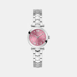 Gc Dress Women Quartz Pink Dial Analog Stainless Steel Watch Y93008L3