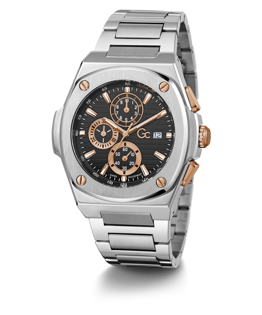 Gc Coussin Shape Chrono Metal