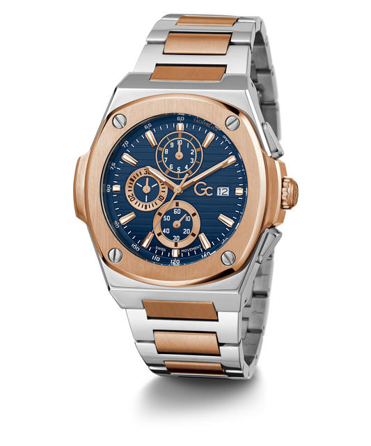 Gc Coussin Shape Chrono Metal