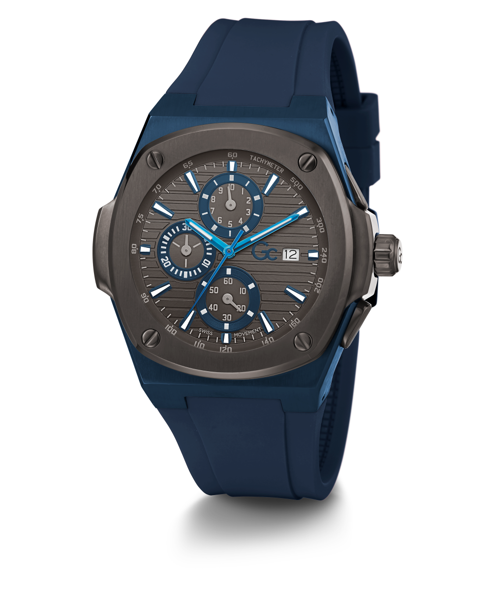 Gc Coussin Shape Chrono Silicone