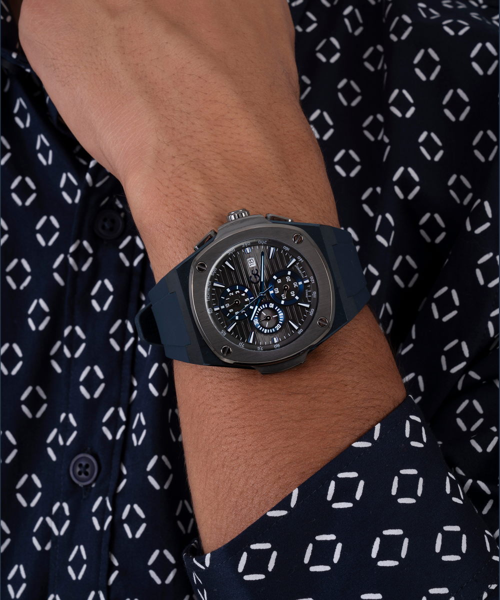 Gc Coussin Shape Chrono Silicone