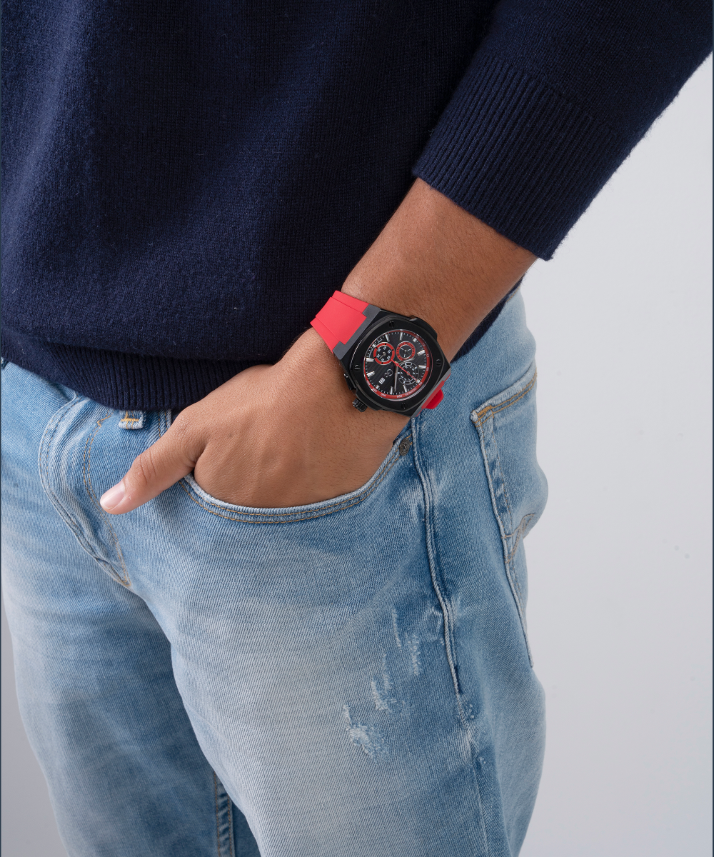 Kessel Racing x Gc Limited Edition 44mm Red Men's Watch