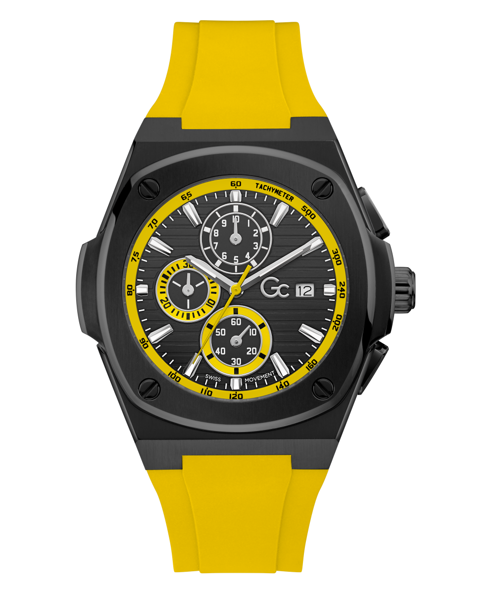 Kessel Racing x Gc Limited Edition 44mm Yellow Men's Watch