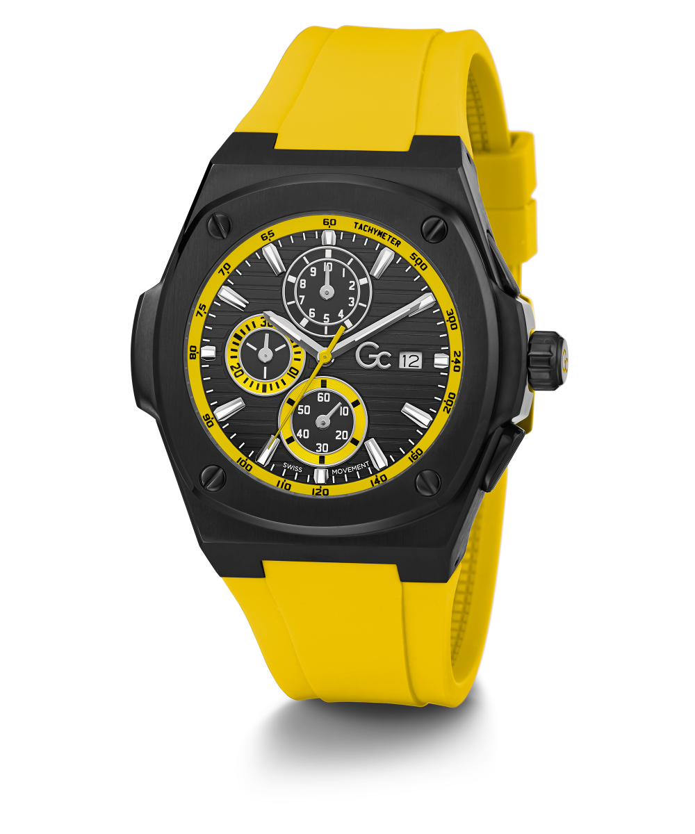 Kessel Racing x Gc Limited Edition 44mm Yellow Men's Watch