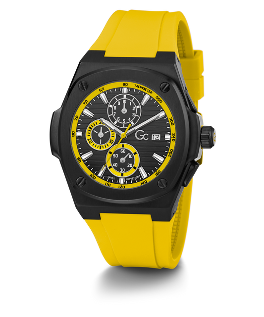 Kessel Racing x Gc Limited Edition 44mm Yellow Men's Watch