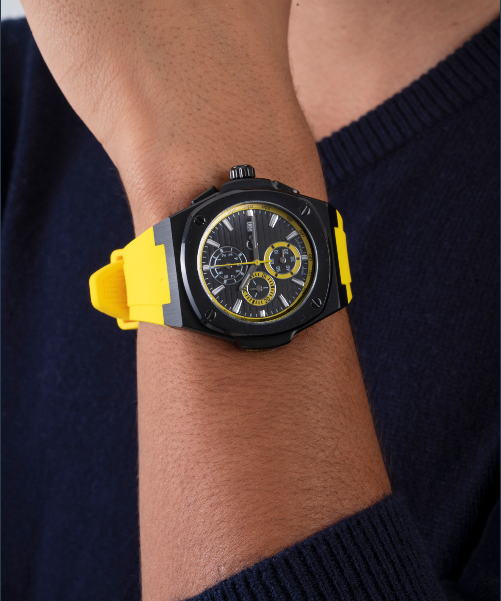 Kessel Racing x Gc Limited Edition 44mm Yellow Men's Watch