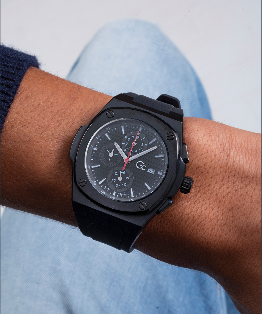 Kessel Racing x Gc Limited Edition 44mm Black Men's Watch