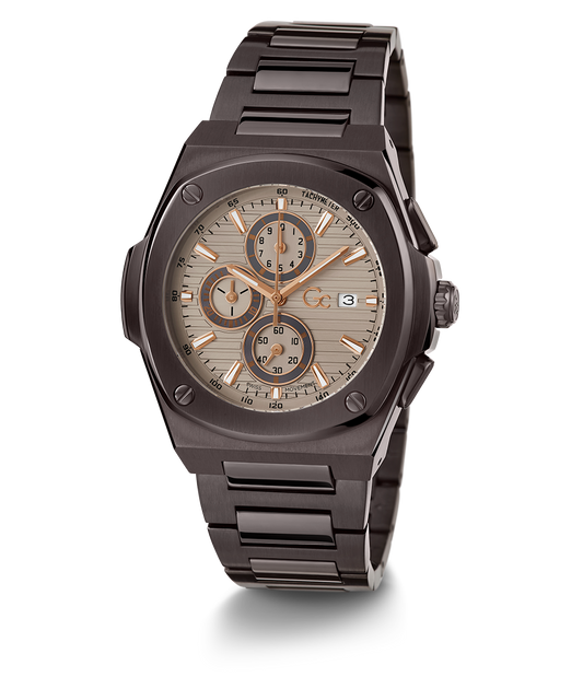 Gc Coussin Shape Chrono Metal