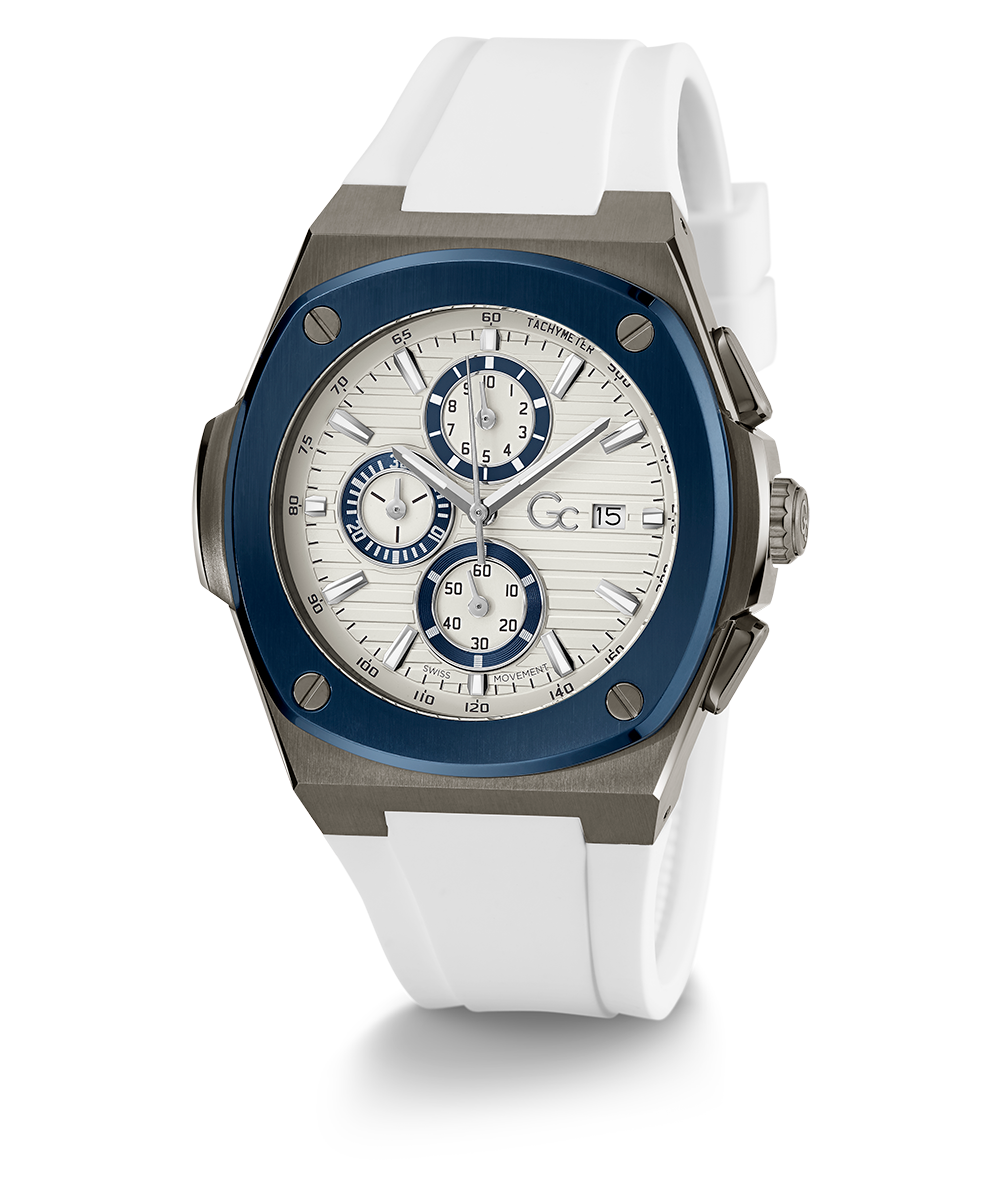 Gc Coussin Shape Chrono Silicone