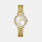 Gc Flair Women Quartz White Dial Analog Stainless Steel Watch Z01022L6