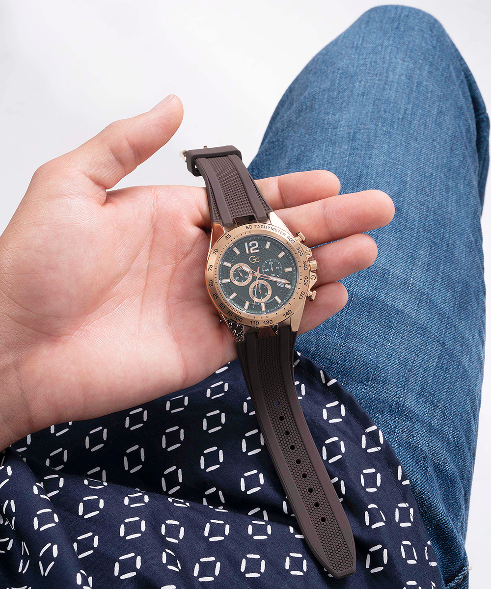 Gc Audacious Chrono Silicone