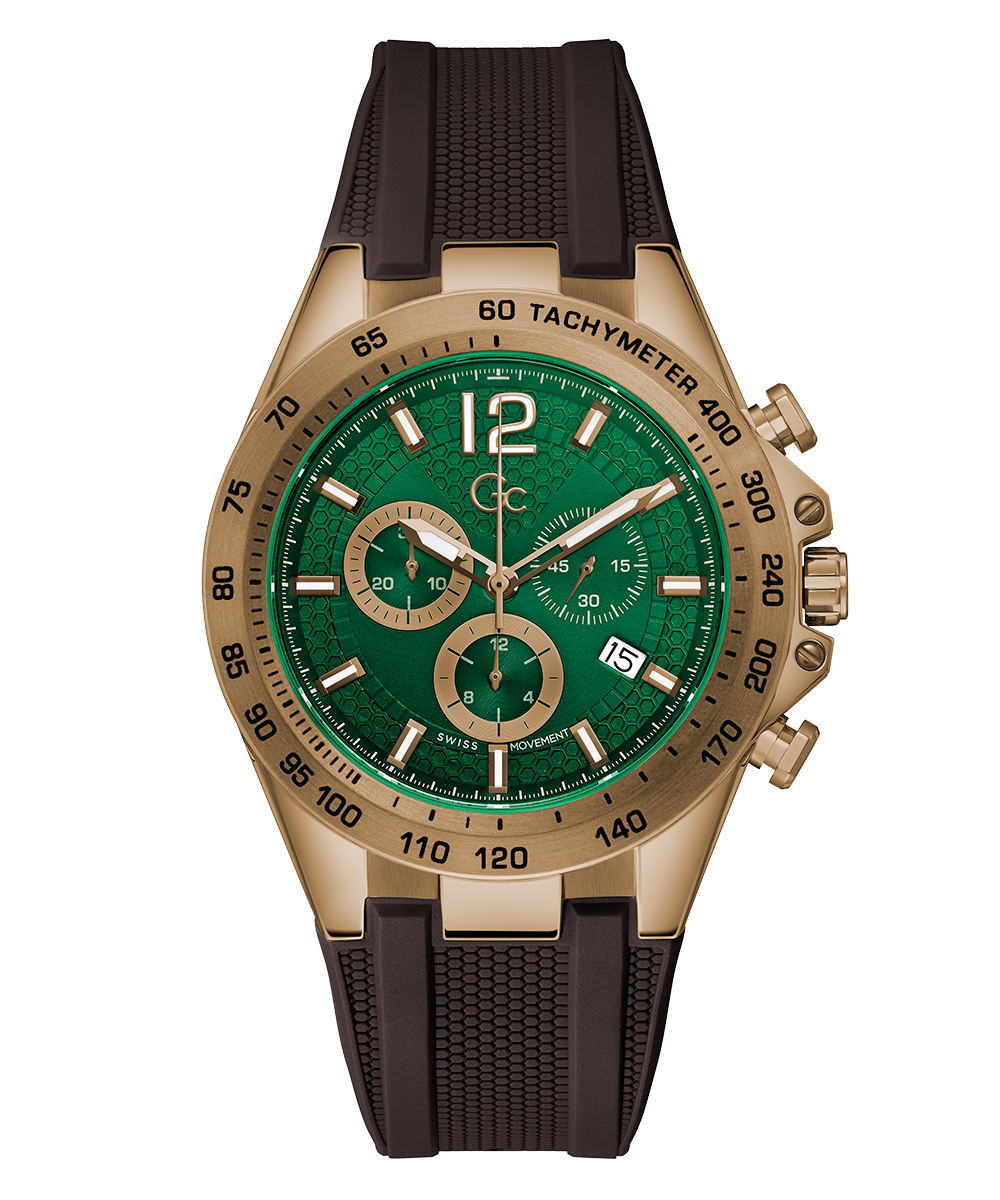 Gc Audacious Chrono Silicone