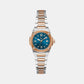 Gc Coussin Shape Mini Women Quartz Blue Dial Analog Stainless Steel Watch Z12011L7
